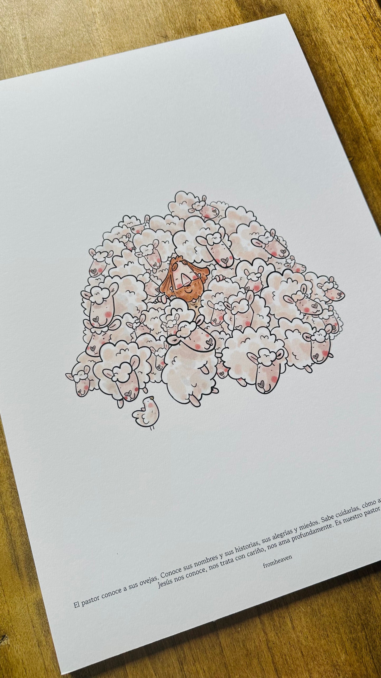 Sheeps — Digital PDF (A3)