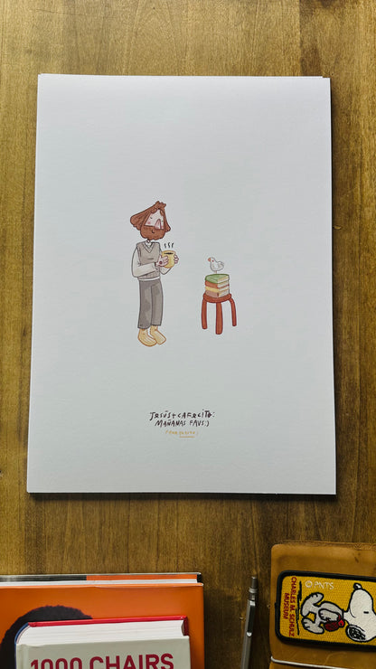 Morning coffee — Digital PDF (A3)