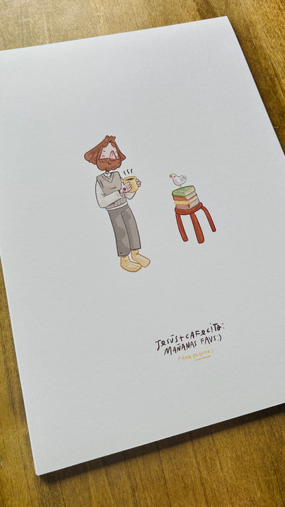 Morning coffee — Digital PDF (A3)