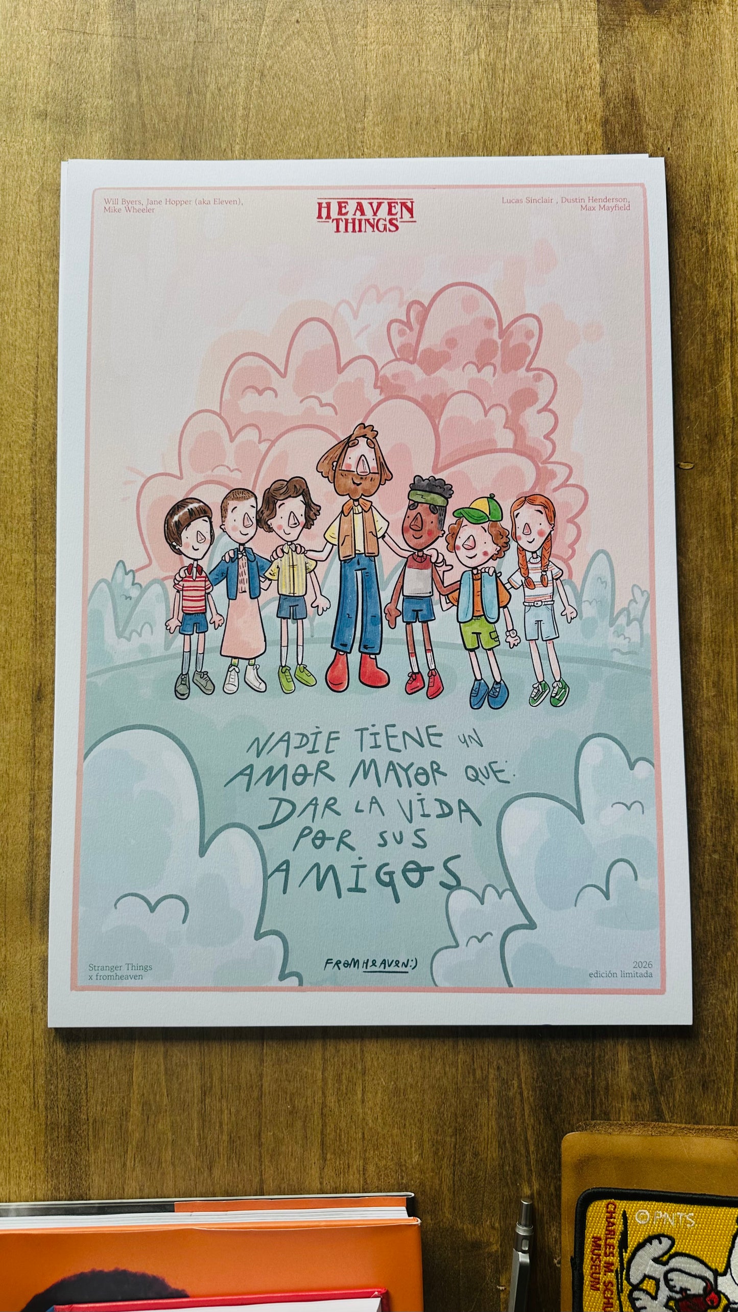 Stranger things — Print físico (A3)