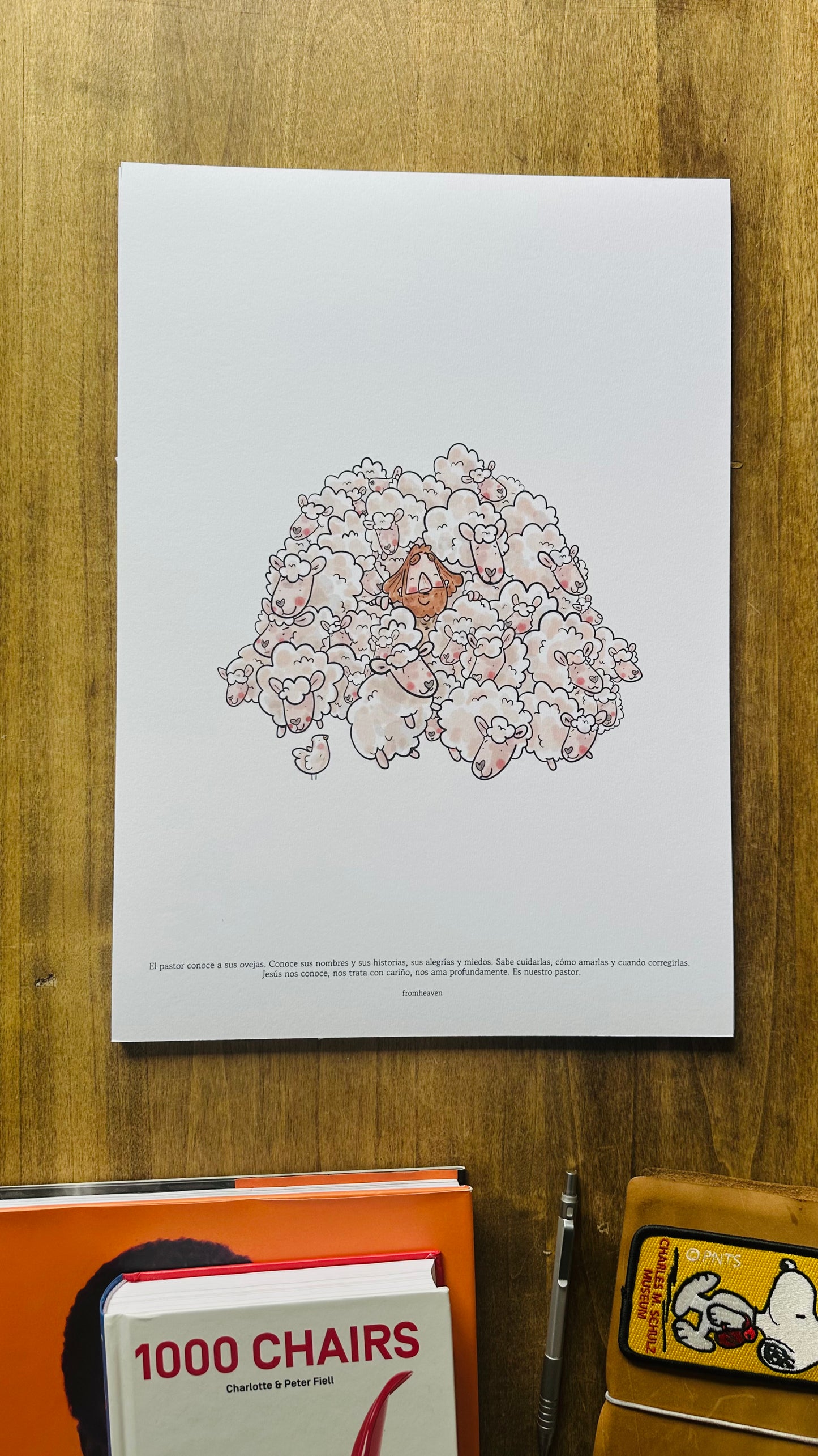 Sheeps — Digital PDF (A3)